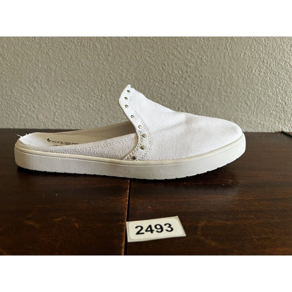 Koolaburra UGG Darcee Women’s Sneakers Shoes Sz 9 White Studded Mule Slip On